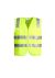 Unisex Hi Vis Full Zip Vest